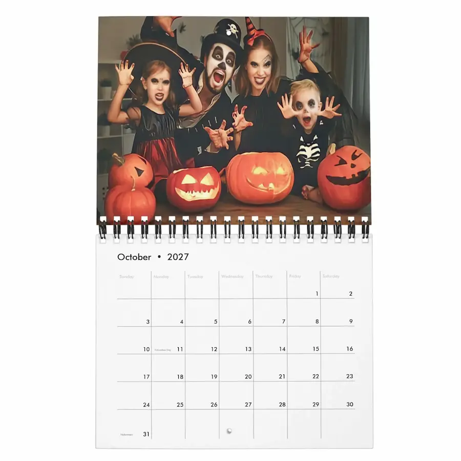 2027 Pets Custom Photo Create Your Own Calendar thumbnail 10