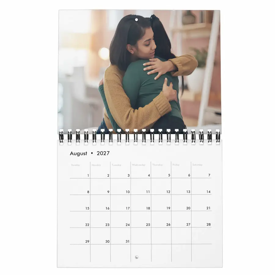 2027 Pets Custom Photo Create Your Own Calendar thumbnail 8